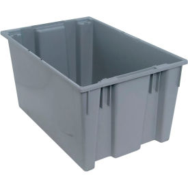 Quantum Storage® Polypropylene Stack & Nest Storage Tote 29-1/2