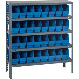 Quantum 1239-201 Steel Shelving With (32) 6