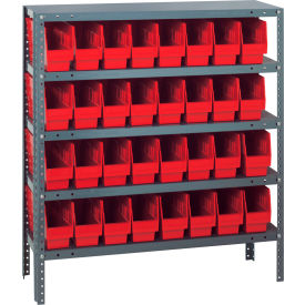 Quantum 1239-201 Steel Shelving With (32) 6
