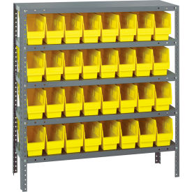 Quantum 1239-201 Steel Shelving With (32) 6