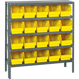 Quantum 1239-202 Steel Shelving With (20) 6