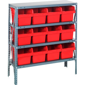 Quantum 1239-SB807 Steel Shelving with 12 8