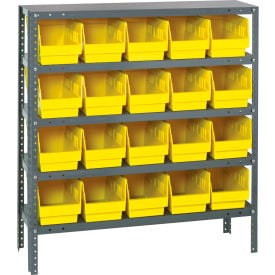 Quantum 1839-204 Steel Shelving With (20) 6