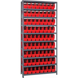 Quantum 1875-203 Steel Shelving With (72) 6