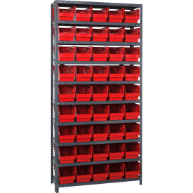 Quantum 1875-204 Steel Shelving With (45) 6