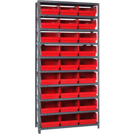 Quantum 1875-210 Steel Shelving With (27) 6