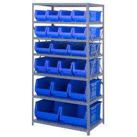 Quantum 2475-20-MIX Steel Shelving with 20 24