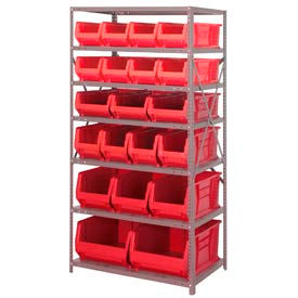 Quantum 2475-20-MIX Steel Shelving with 20 24