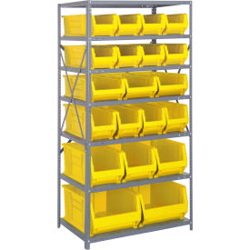 Quantum 2475-20-MIX Steel Shelving with 20 24