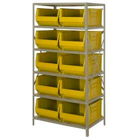 Quantum 2475-954 Steel Shelving with 10 24