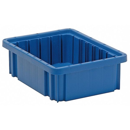 Divider Box, 10-7/8x8-1/4x3-1/2 In, Blue MPN:DG91035BL