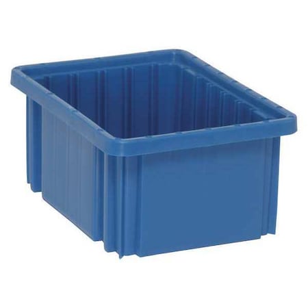 Divider Box, Not Specified, Blue, 5 in H, 8-1/4 in W, 10-7/8 in L MPN:DG91050BL