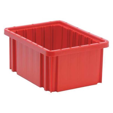 Red Dividable Grid Container, 10-7/8
