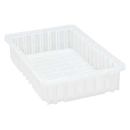 Grid Container, Clear, 16 1/2 in L, 3 1/2 in H MPN:DG92035CL