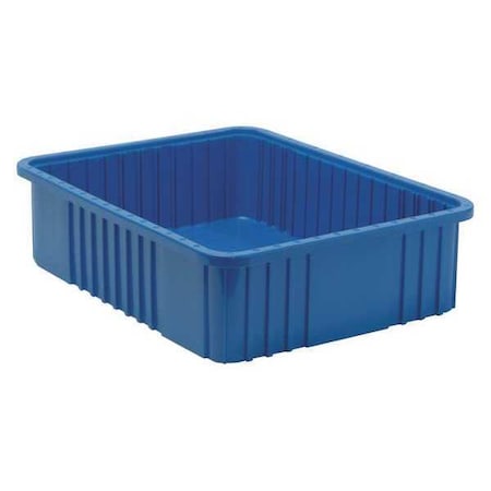 Divider Box, Not Specified, Blue, 6 in H, 17-1/2 in W, 22-1/2 in L MPN:DG93060BL