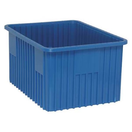 Divider Box, Not Specified, Blue, 12 in H, 17-1/2 in W, 22-1/2 in L MPN:DG93120BL