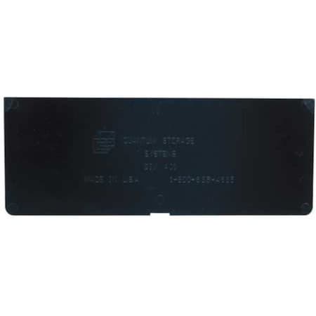 Plastic Divider, Black, 5 1/2 in L, 2 1/4 in H, 4 PK MPN:DIV401