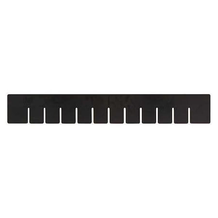 Short Divider, Black, 6 PK MPN:DS93060