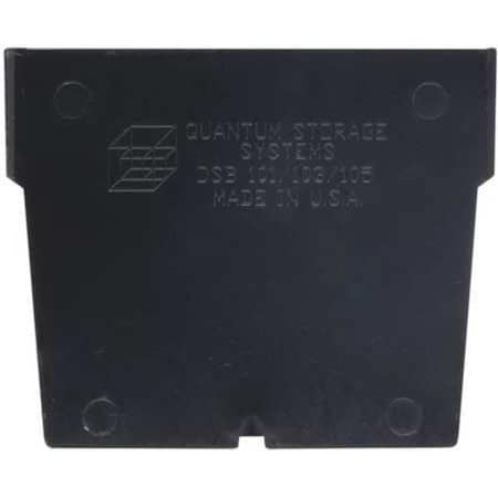Plastic Divider, Black, 5-3/4 in L, 3 in H, 50 PK MPN:DSB101/103/105