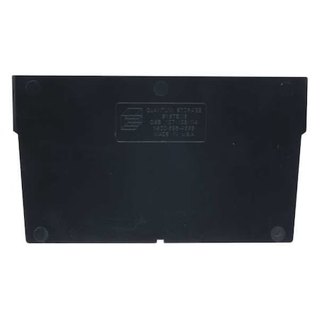 Plastic Divider, Black, 7 1/8 in L, 4 in H, 50 PK MPN:DSB107/108/114CO