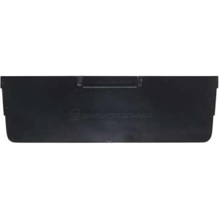 Plastic Divider, Black, 10 1/2 in L, 3 in H, 50 PK MPN:DSB109/110/116
