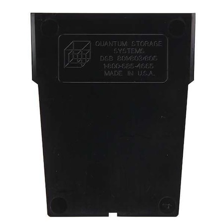 Plastic Divider, Black, 3 in L, 7 1/2 in H, 50 PK MPN:DSB801/803/805
