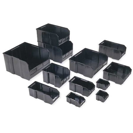 Plastic Divider, Black, 4 3/4 in L, 2 13/16 in H, 6 PK MPN:DUS210CO