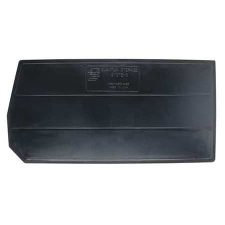 Plastic Divider, Black, 28 3/8 in L, 10 1/4 in H MPN:DUS974