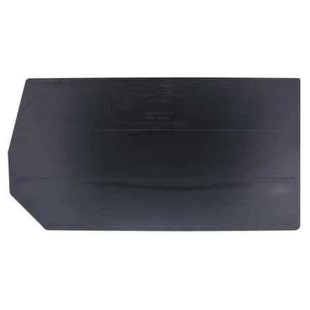 Plastic Divider, Black, 28 3/8 in L, 11 1/4 in H MPN:DUS975