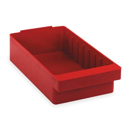 Red Drawer Bin, 11-5/8