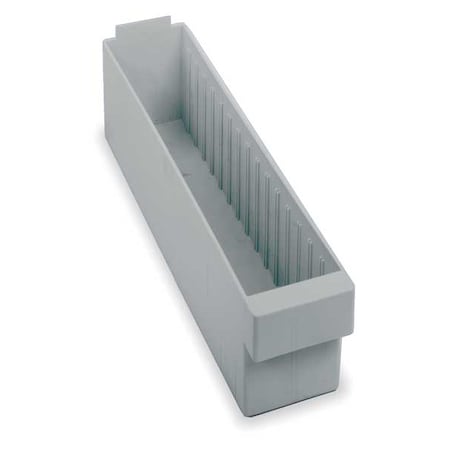 Gray Drawer Bin, 17-5/8