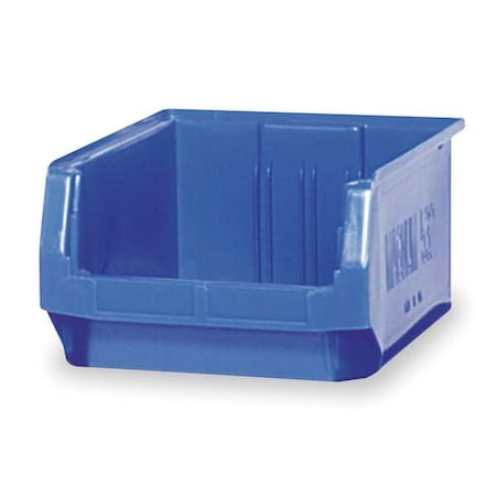 Storage Bin, Polyethylene, Blue, 7 7/8 in H, 12 3/8 in W, 19 3/4 in L MPN:QMS532BL