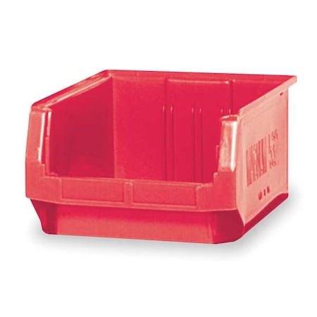 Storage Bin, Polyethylene, Red, 7 7/8 in H, 12 3/8 in W, 19 3/4 in L MPN:QMS532RD