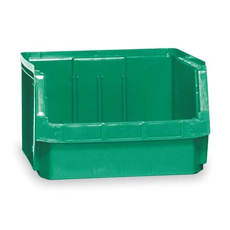Storage Bin, Polyethylene, Green, 11 7/8 in H, 18 3/8 in W, 19 3/4 in L MPN:QMS543GN