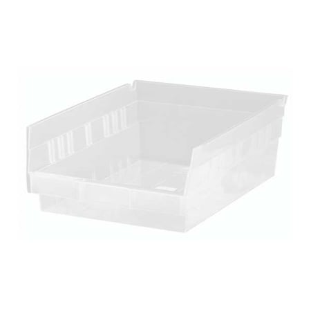 Clear Shelf Bin, 11-5/8