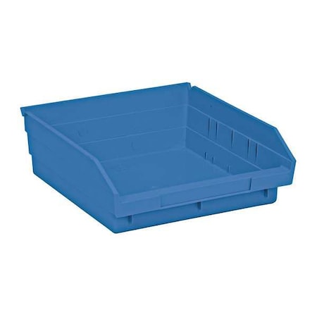 Blue Shelf Bin, 11-5/8