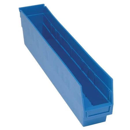 Blue Shelf Bin, 23-5/8