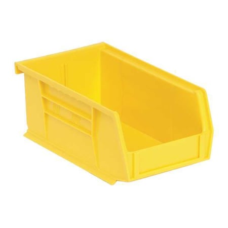 Hang & Stack Storage Bin, Polypropylene, Yellow, 3 in H, 4 1/8 in W, 7 3/8 in L MPN:QUS220YL