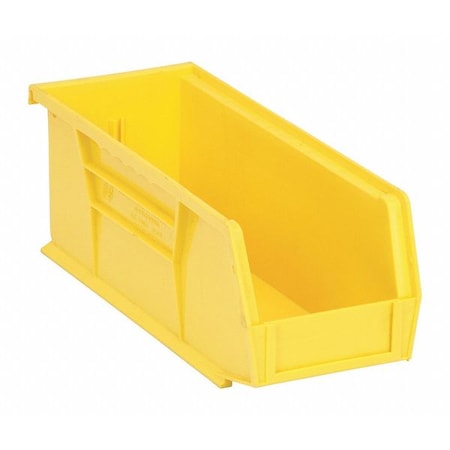 Yellow Hang and Stack Bin, 10-7/8