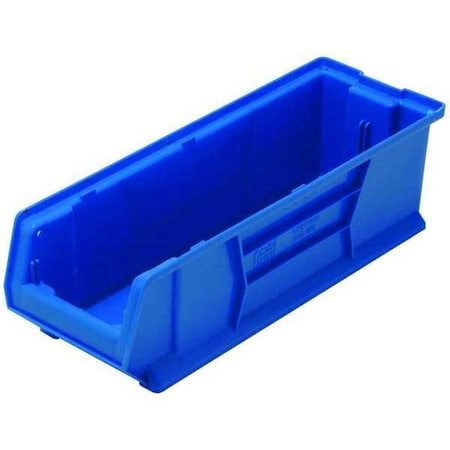 Storage Bin, Polypropylene/Polyethylene, Blue, 7 in H, 8 1/4 in W, 23 7/8 in L MPN:QUS950BL