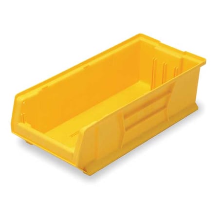 Storage Bin, Polypropylene/Polyethylene, Yellow, 7 in H, 11 in W, 23 7/8 in L MPN:QUS952YL