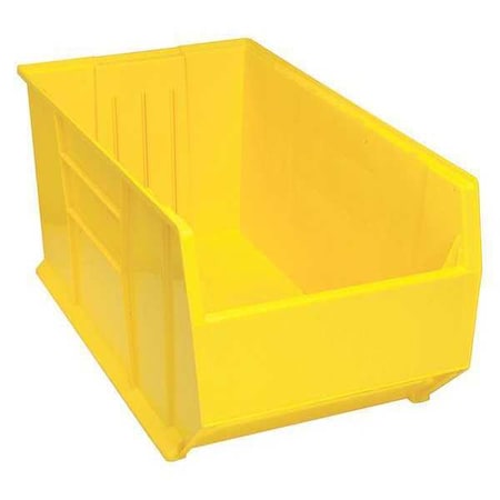 Storage Bin, Polypropylene, Yellow, 17 1/2 in H, 19 7/8 in W, 35 7/8 in L MPN:QUS995YL