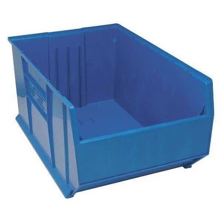 Storage Bin, Polypropylene, Blue, 17 1/2 in H, 23 7/8 in W, 35 7/8 in L MPN:QUS997BL