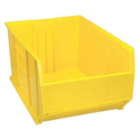 Storage Bin, Polypropylene, Yellow, 17 1/2 in H, 23 7/8 in W, 35 7/8 in L MPN:QUS997YL