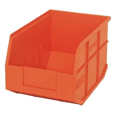 Shelf Storage Bin, Polypropylene, Orange, 7 in H, 8 1/4 in W, 12 in L MPN:SSB423OR