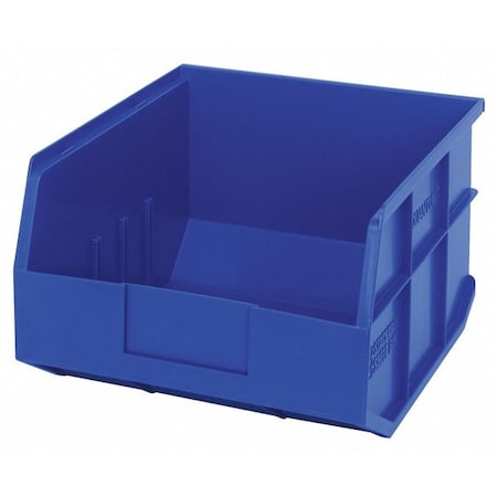 Shelf Storage Bin, Polypropylene, Blue, 7 in H, 11 in W, 12 in L MPN:SSB425BL