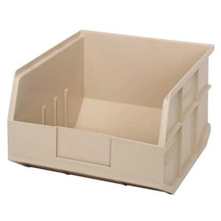 Shelf Storage Bin, Polypropylene, Ivory, 7 in H, 11 in W, 12 in L MPN:SSB425IV