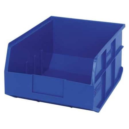 Shelf Storage Bin, Polypropylene, Blue, 7 in H, 11 in W, 14 in L MPN:SSB445BL
