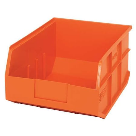 Shelf Storage Bin, Polypropylene, Orange, 7 in H, 11 in W, 14 in L MPN:SSB445OR