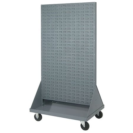 Mobile Floor Rack, Double Sided, 36x72 MPN:QMD-36H